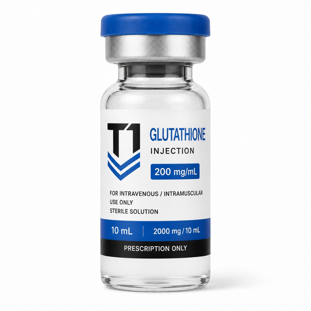 Tier 1 Glutathione 200 mg/mL injection vial