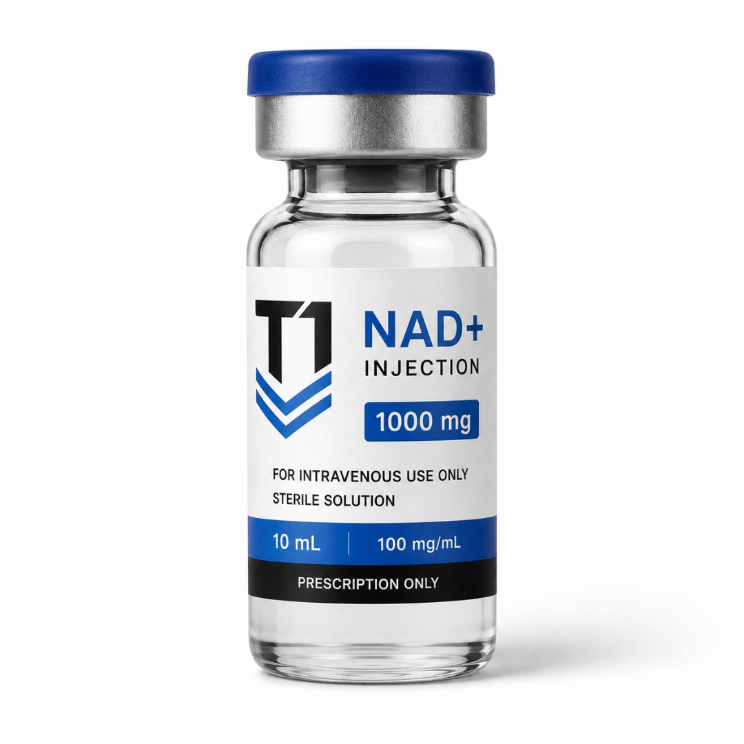 Tier 1 NAD+ 1000 mg injection vial