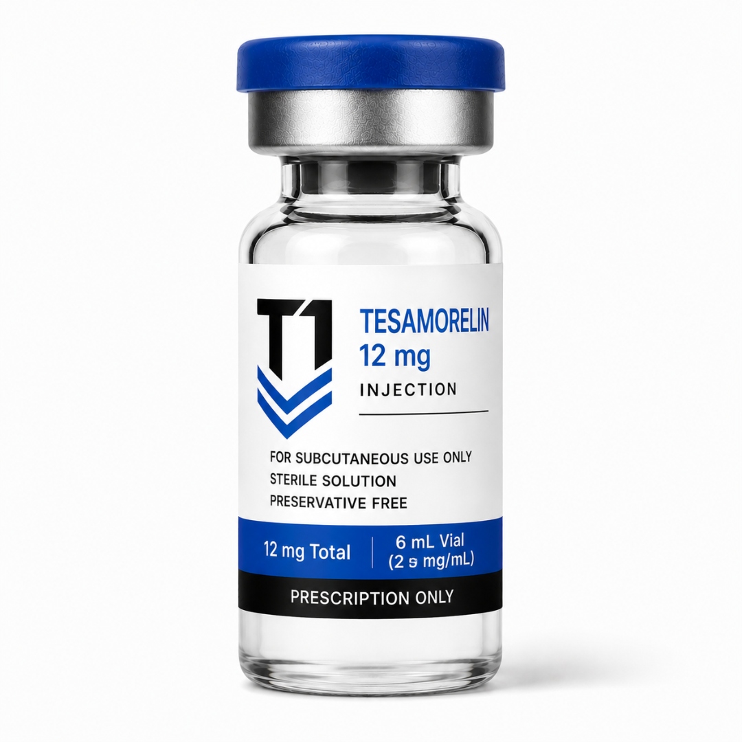 Tier 1 Tesamorelin 12 mg injection vial